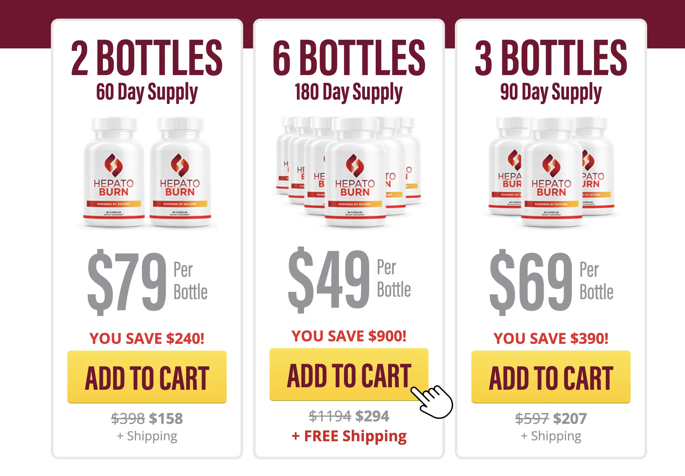 hepato burn Pricing